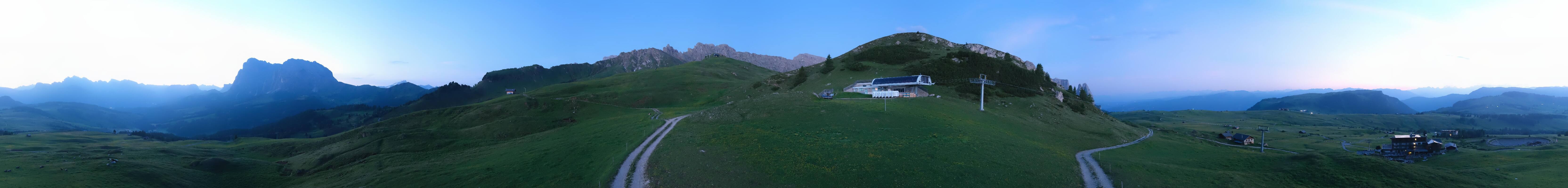 Archiv Foto Webcam Goldknopf auf der Seiser Alm
