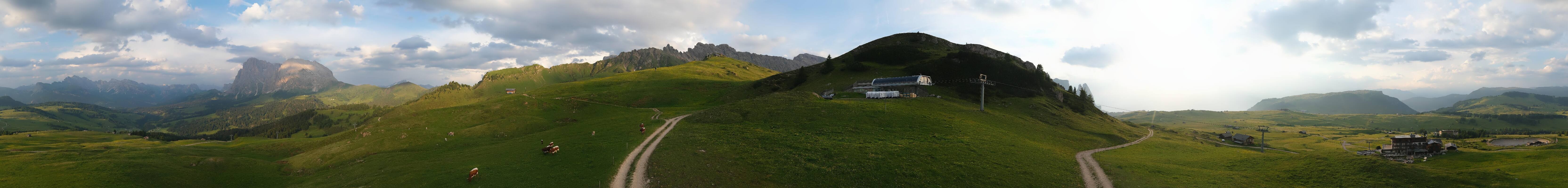 Archiv Foto Webcam Goldknopf auf der Seiser Alm