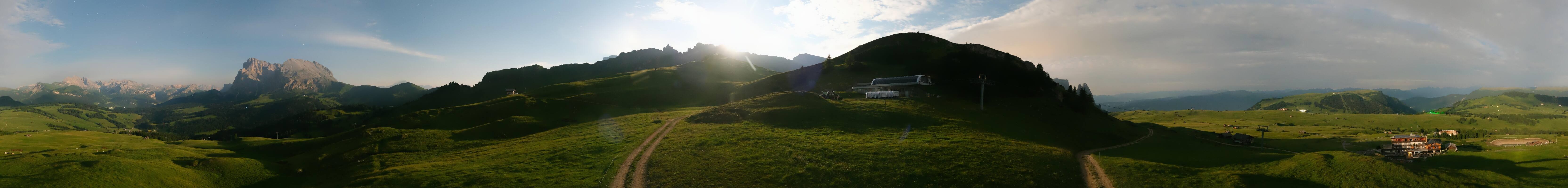 Archiv Foto Webcam Goldknopf auf der Seiser Alm