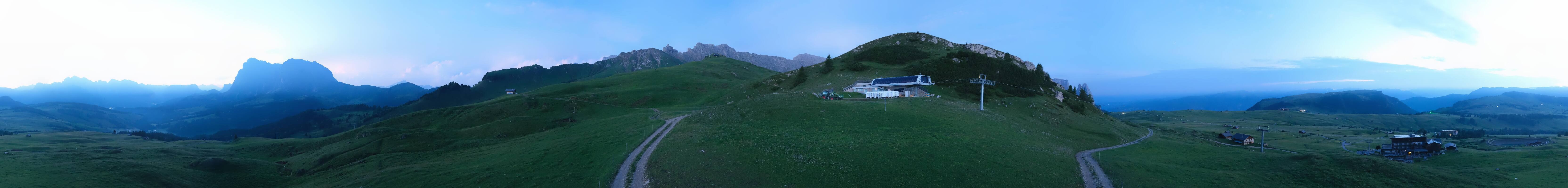 Archiv Foto Webcam Goldknopf auf der Seiser Alm