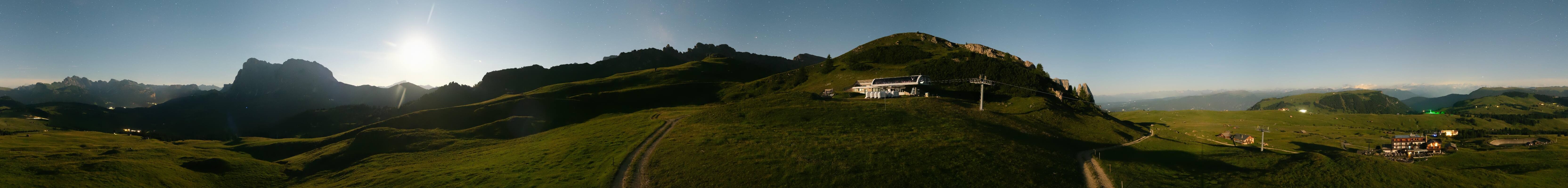 Archiv Foto Webcam Goldknopf auf der Seiser Alm