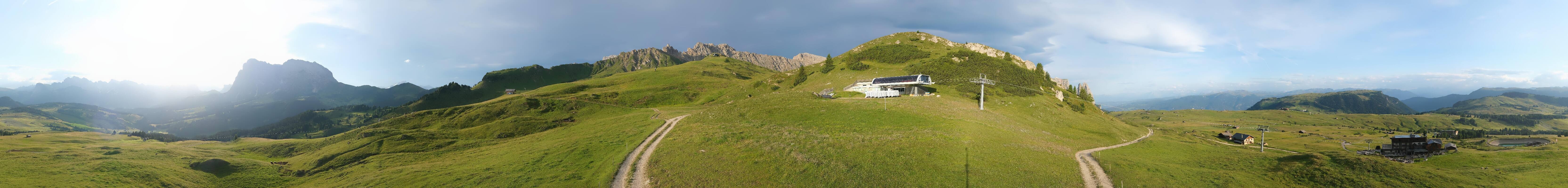 Archiv Foto Webcam Goldknopf auf der Seiser Alm