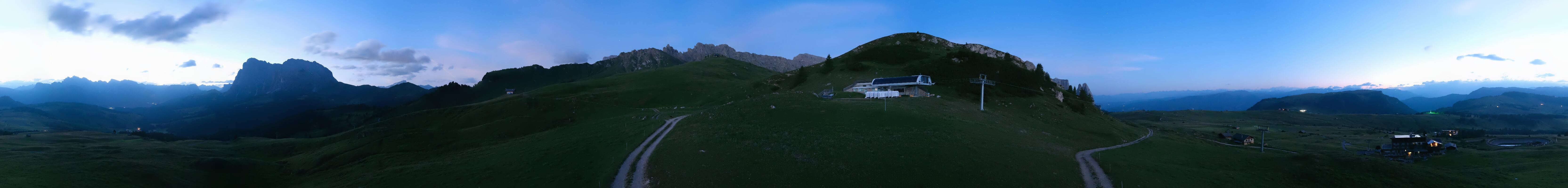 Archiv Foto Webcam Goldknopf auf der Seiser Alm