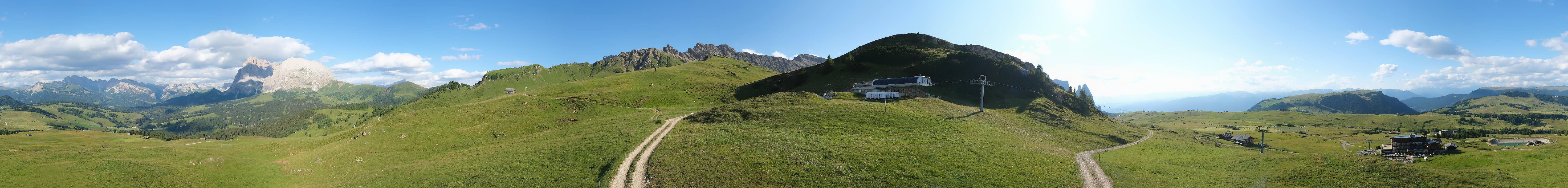 Archiv Foto Webcam Goldknopf auf der Seiser Alm