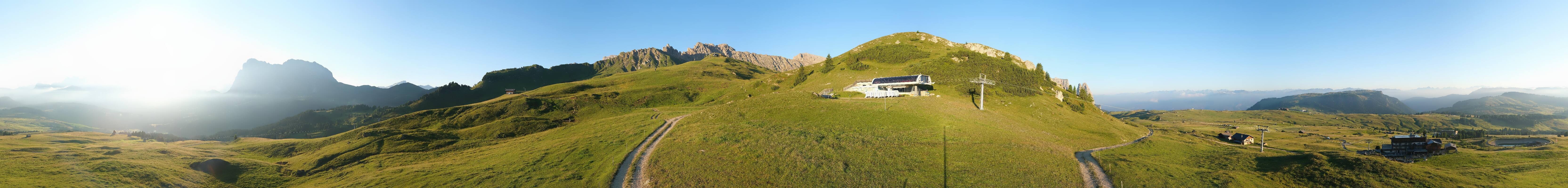 Archiv Foto Webcam Goldknopf auf der Seiser Alm