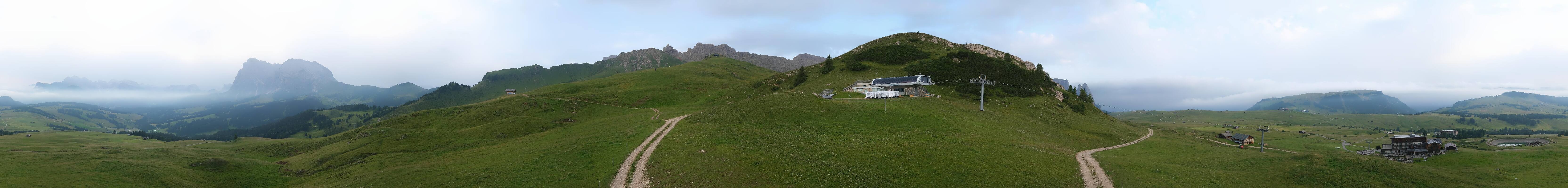 Archiv Foto Webcam Goldknopf auf der Seiser Alm