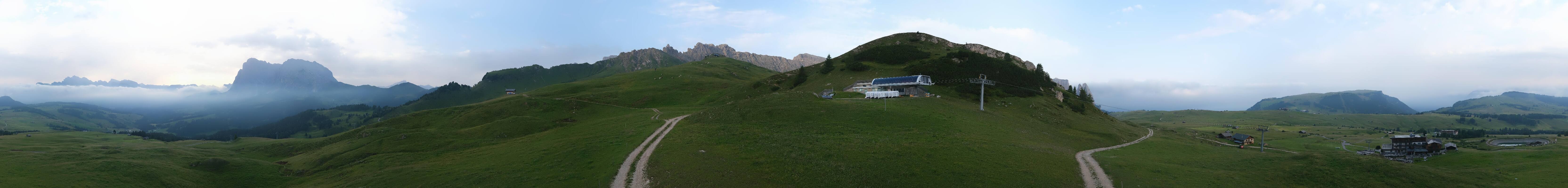Archiv Foto Webcam Goldknopf auf der Seiser Alm