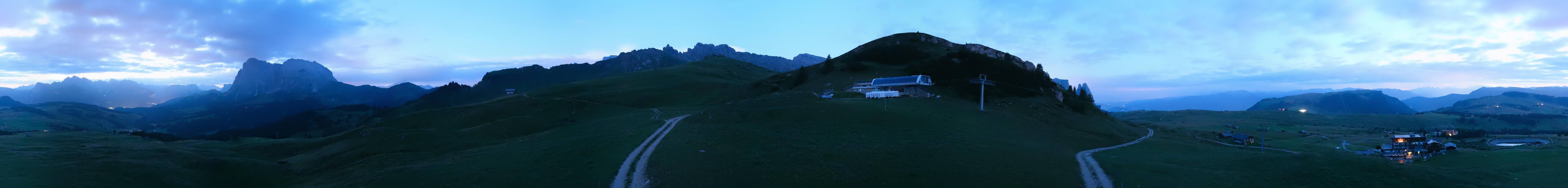 Archiv Foto Webcam Goldknopf auf der Seiser Alm
