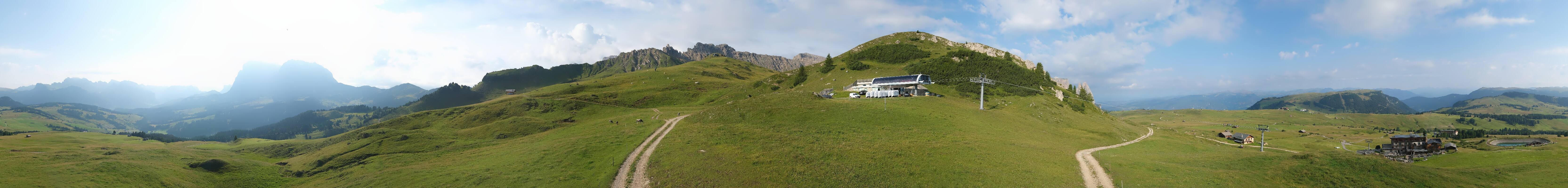 Archiv Foto Webcam Goldknopf auf der Seiser Alm
