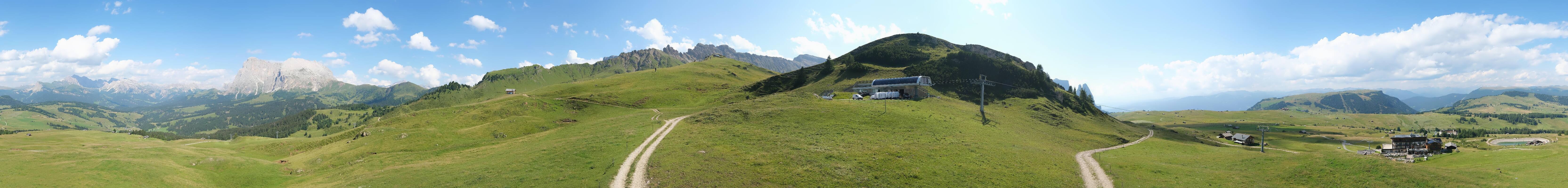 Archiv Foto Webcam Goldknopf auf der Seiser Alm