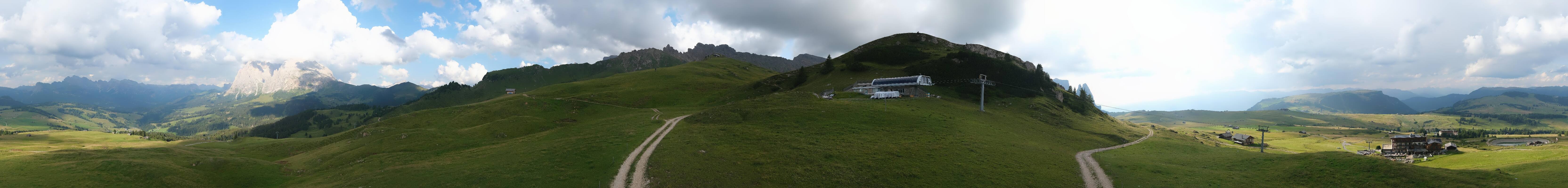 Archiv Foto Webcam Goldknopf auf der Seiser Alm