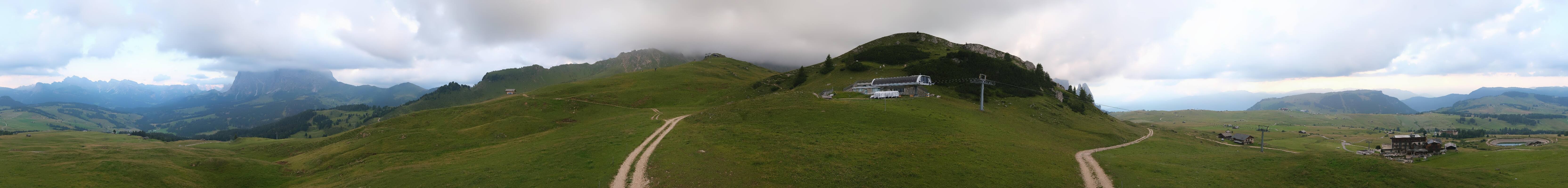 Archiv Foto Webcam Goldknopf auf der Seiser Alm