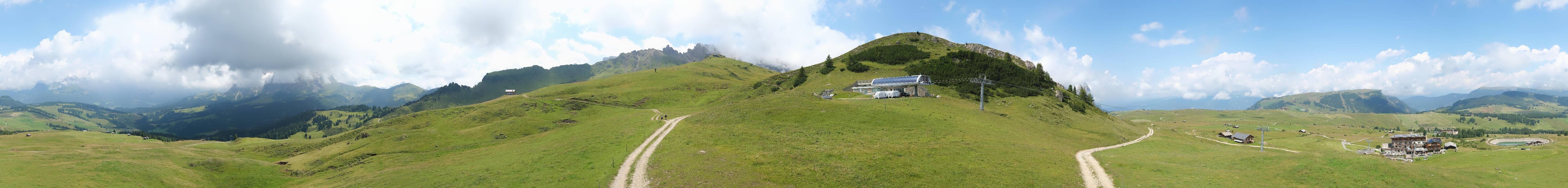 Archiv Foto Webcam Goldknopf auf der Seiser Alm