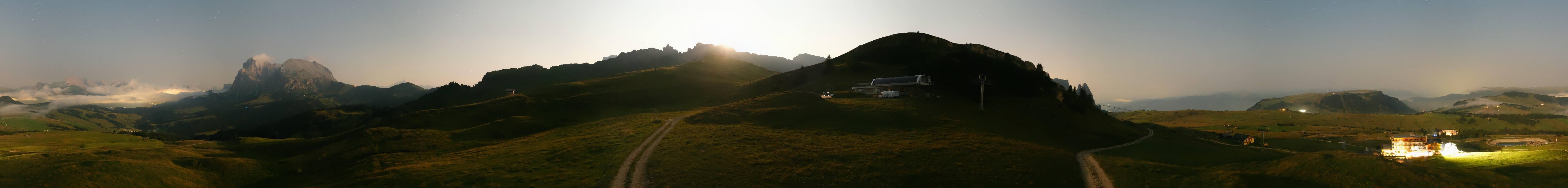 Archiv Foto Webcam Goldknopf auf der Seiser Alm