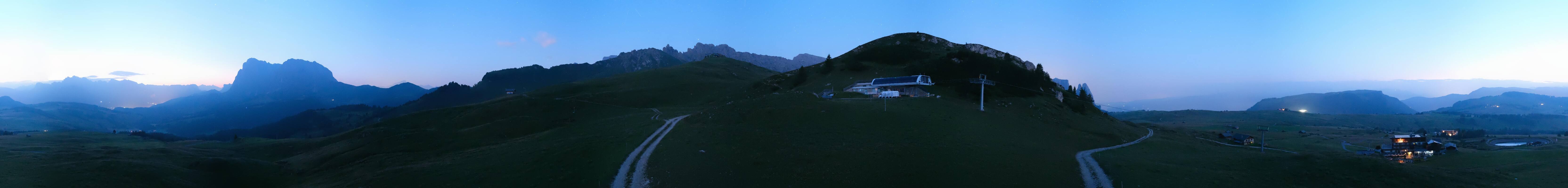 Archiv Foto Webcam Goldknopf auf der Seiser Alm