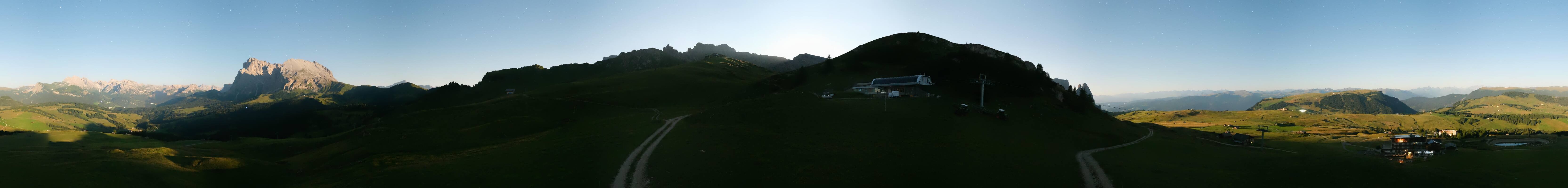 Archiv Foto Webcam Goldknopf auf der Seiser Alm