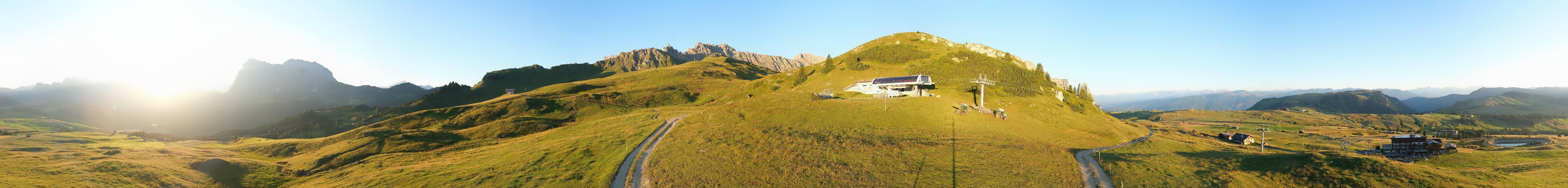 Archiv Foto Webcam Goldknopf auf der Seiser Alm