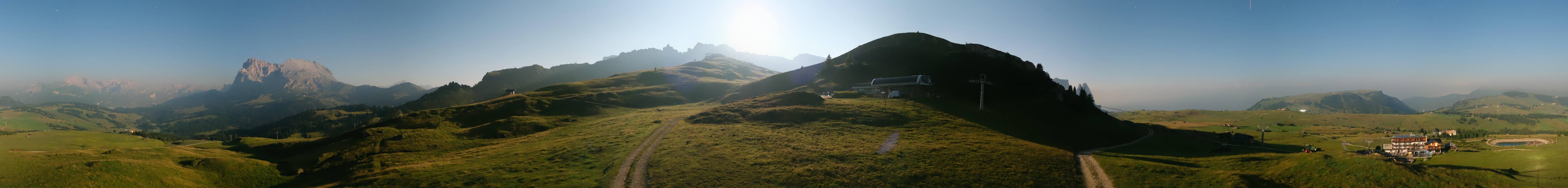 Archiv Foto Webcam Goldknopf auf der Seiser Alm