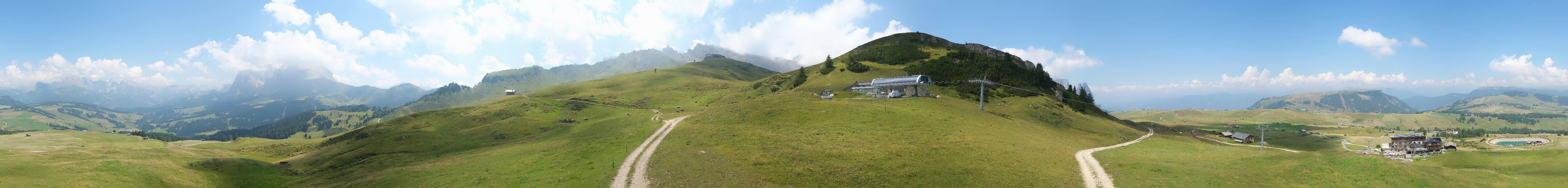 Archiv Foto Webcam Goldknopf auf der Seiser Alm