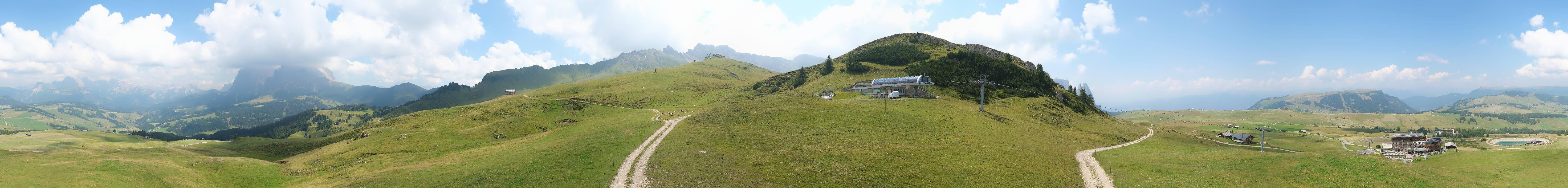 Archiv Foto Webcam Goldknopf auf der Seiser Alm