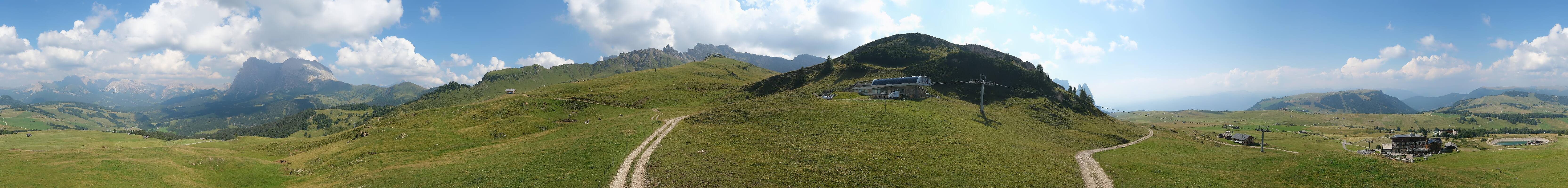 Archiv Foto Webcam Goldknopf auf der Seiser Alm