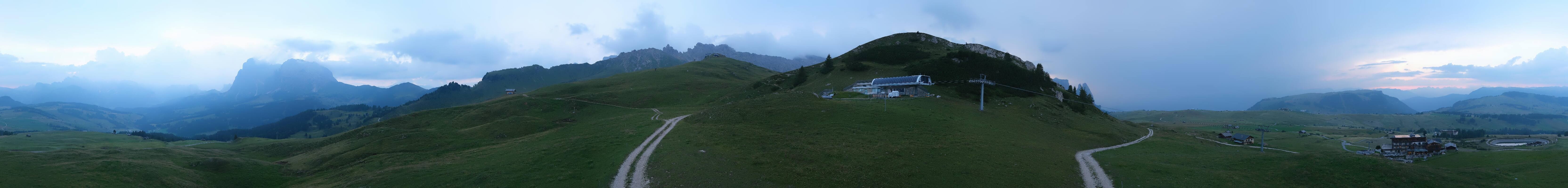 Archiv Foto Webcam Goldknopf auf der Seiser Alm