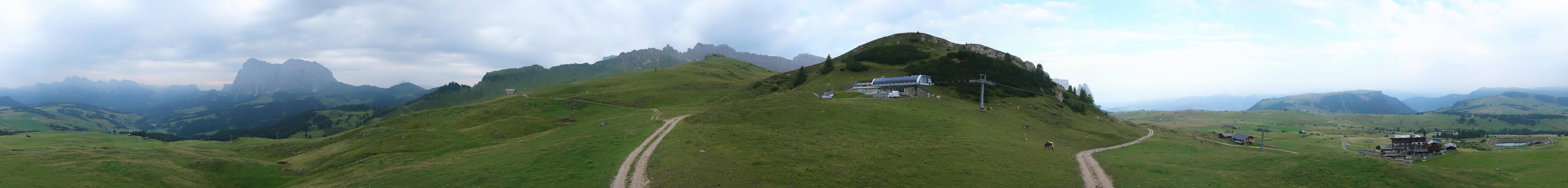 Archiv Foto Webcam Goldknopf auf der Seiser Alm