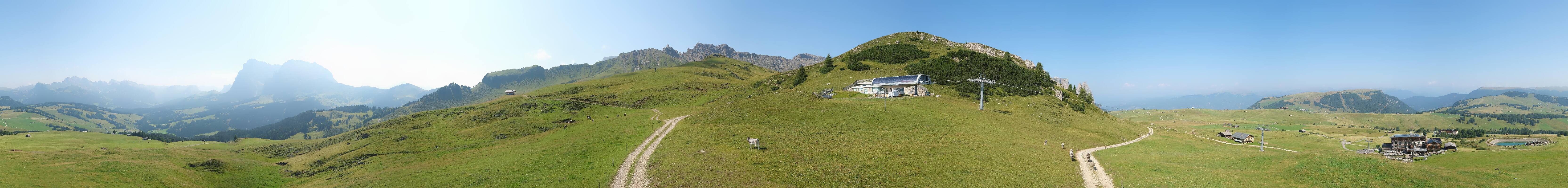 Archiv Foto Webcam Goldknopf auf der Seiser Alm