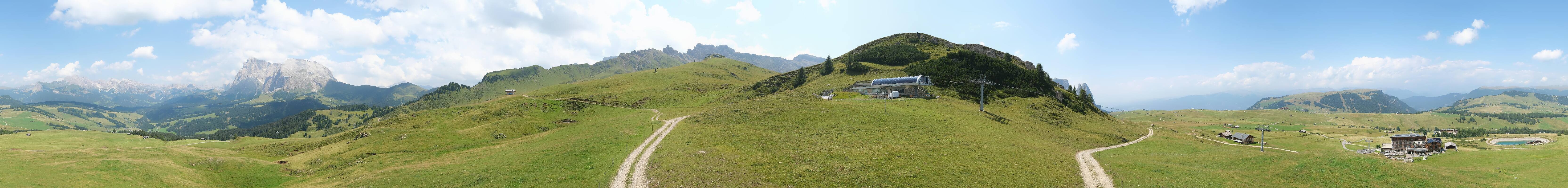 Archiv Foto Webcam Goldknopf auf der Seiser Alm