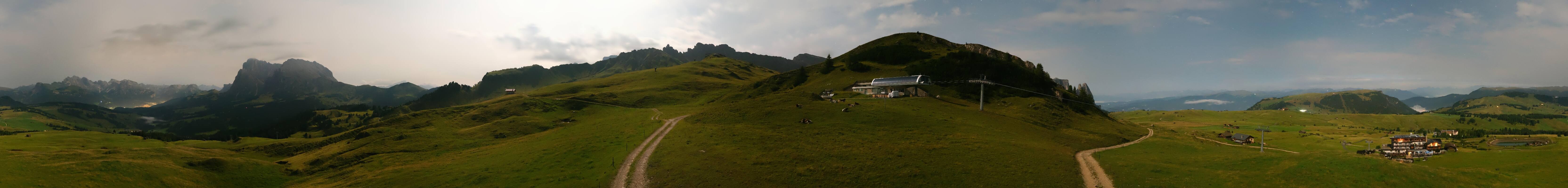 Archiv Foto Webcam Goldknopf auf der Seiser Alm