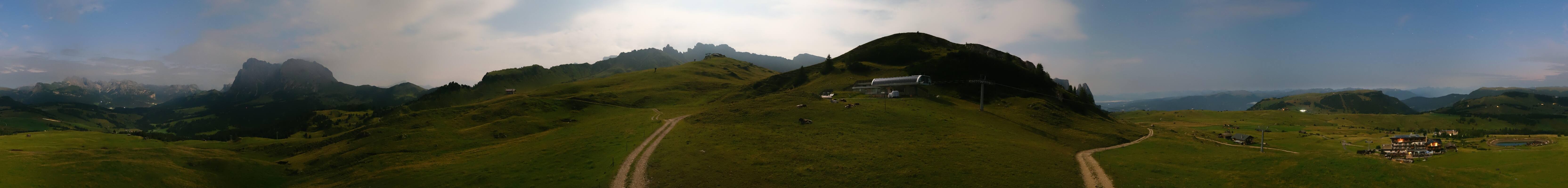 Archiv Foto Webcam Goldknopf auf der Seiser Alm