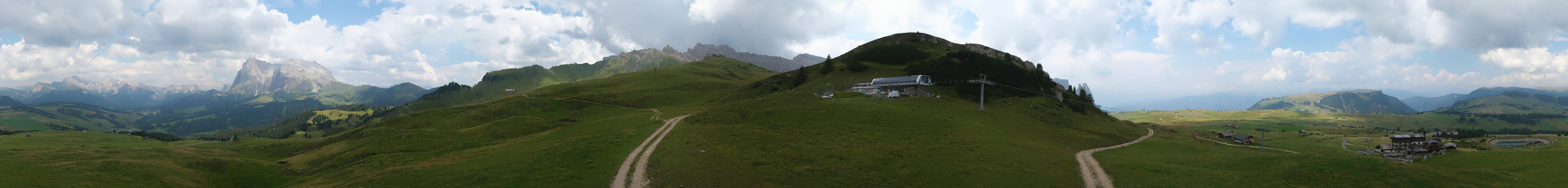 Archiv Foto Webcam Goldknopf auf der Seiser Alm
