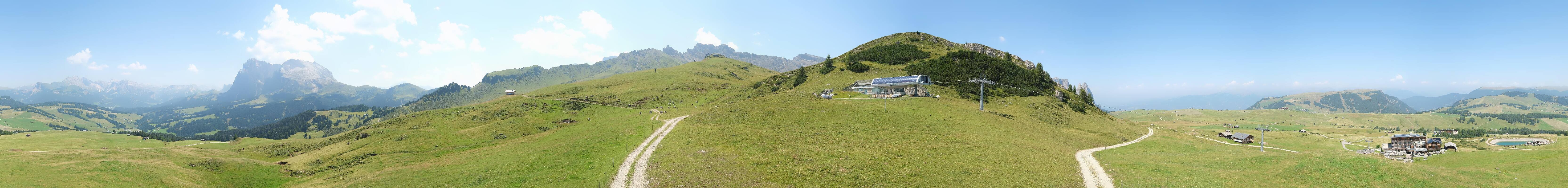 Archiv Foto Webcam Goldknopf auf der Seiser Alm