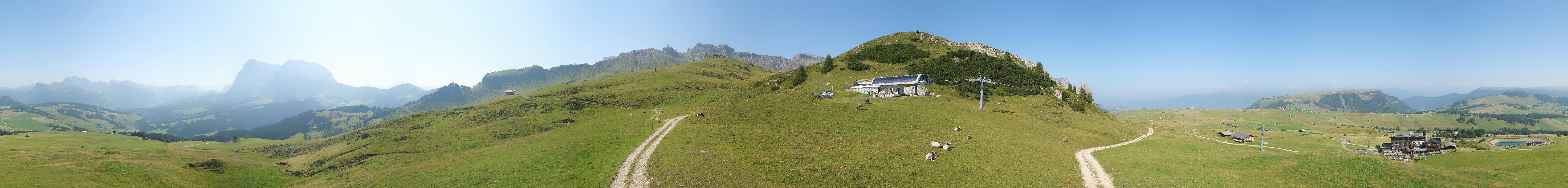 Archiv Foto Webcam Goldknopf auf der Seiser Alm