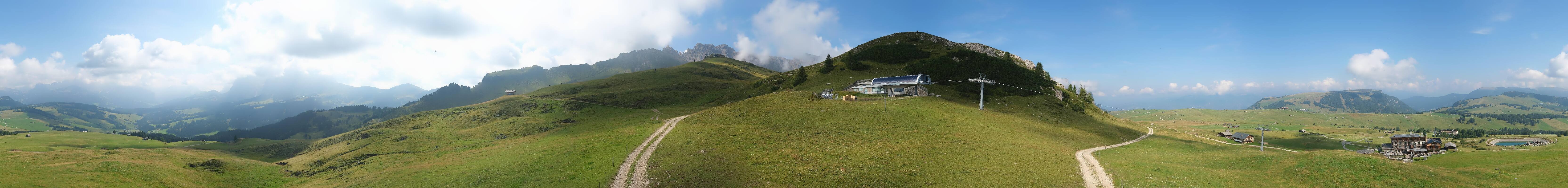 Archiv Foto Webcam Goldknopf auf der Seiser Alm