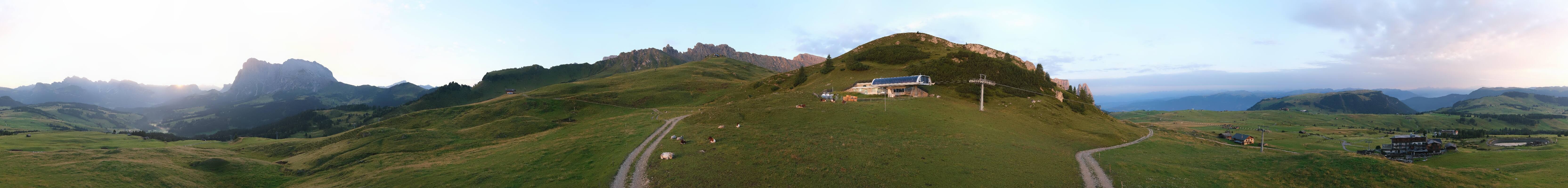 Archiv Foto Webcam Goldknopf auf der Seiser Alm