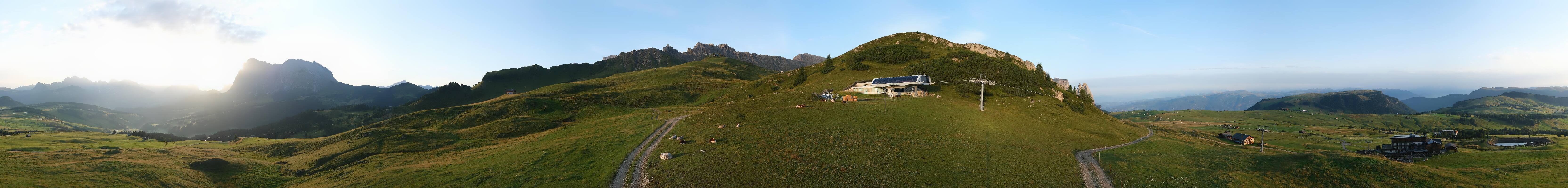 Archiv Foto Webcam Goldknopf auf der Seiser Alm