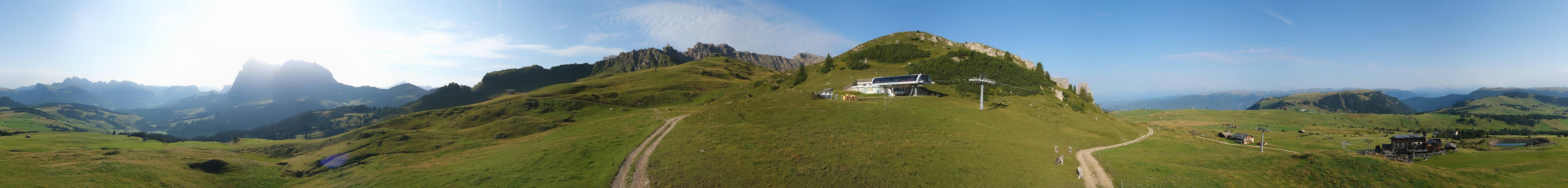 Archiv Foto Webcam Goldknopf auf der Seiser Alm