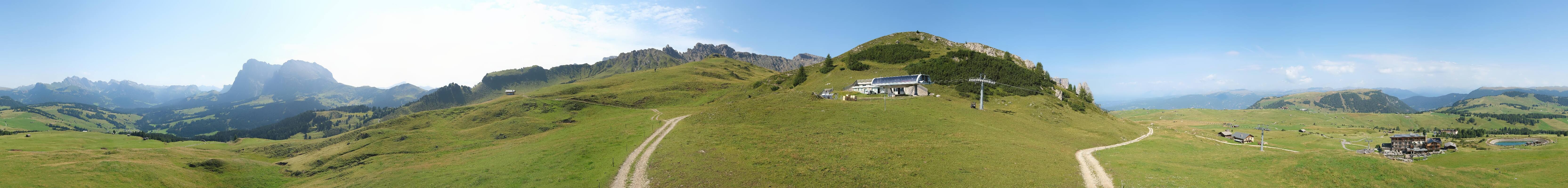 Archiv Foto Webcam Goldknopf auf der Seiser Alm