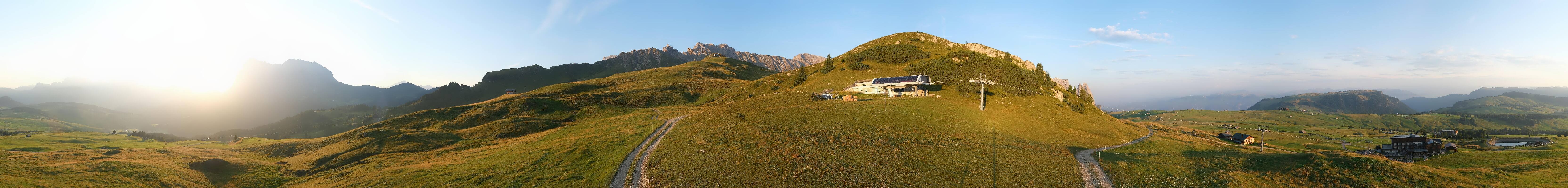 Archiv Foto Webcam Goldknopf auf der Seiser Alm
