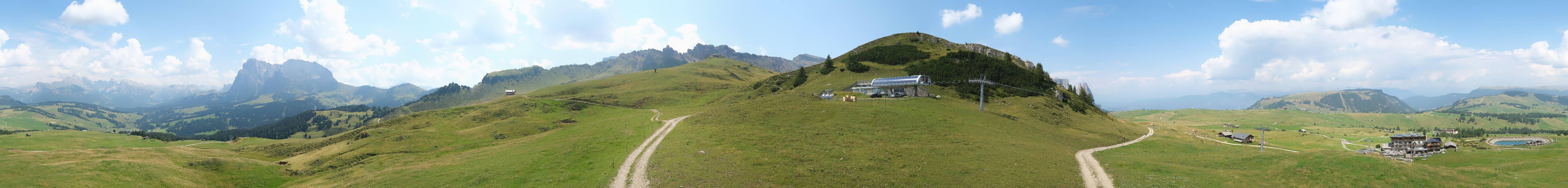 Archiv Foto Webcam Goldknopf auf der Seiser Alm