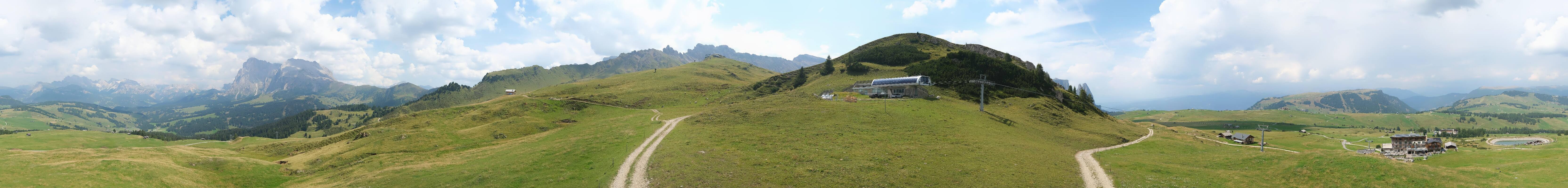 Archiv Foto Webcam Goldknopf auf der Seiser Alm