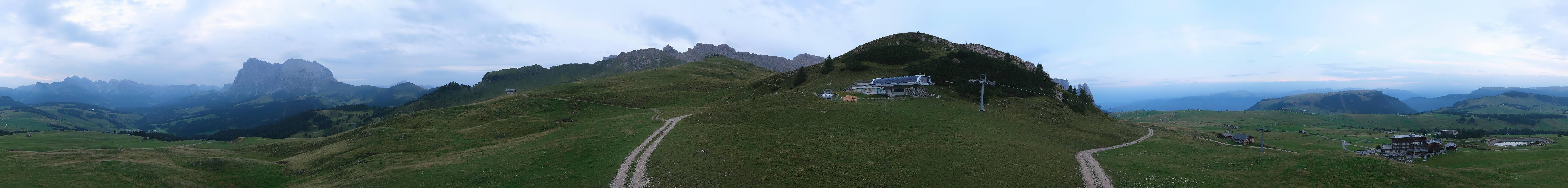 Archiv Foto Webcam Goldknopf auf der Seiser Alm