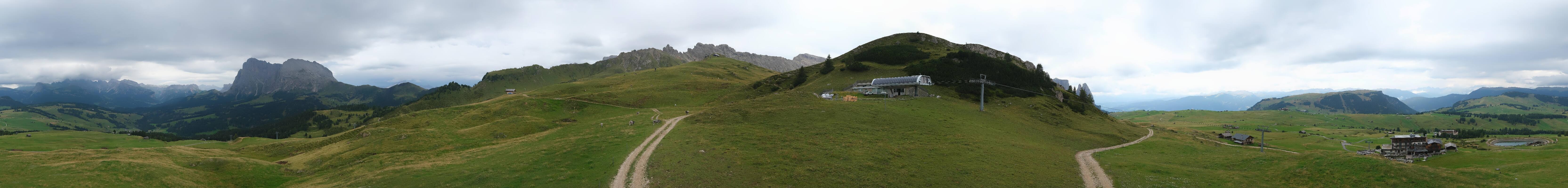 Archiv Foto Webcam Goldknopf auf der Seiser Alm