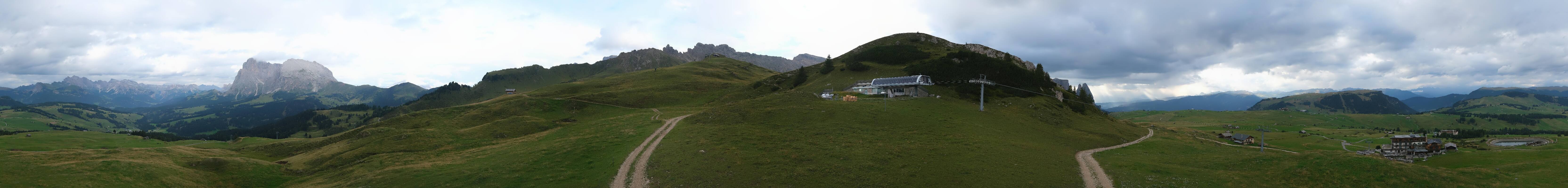 Archiv Foto Webcam Goldknopf auf der Seiser Alm