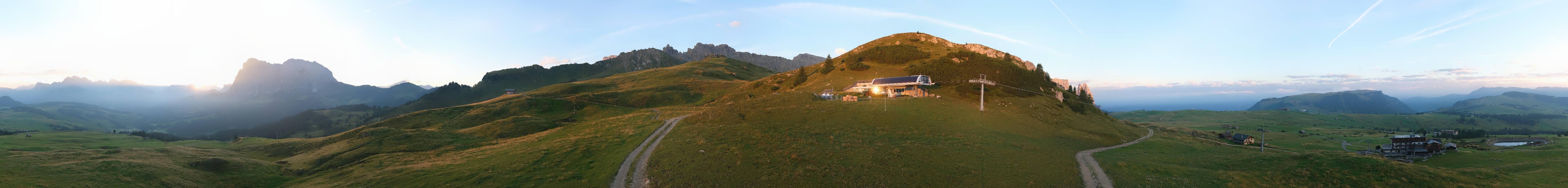 Archiv Foto Webcam Goldknopf auf der Seiser Alm