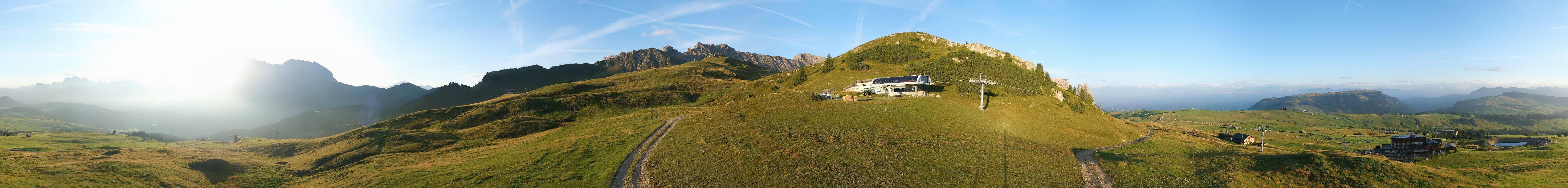 Archiv Foto Webcam Goldknopf auf der Seiser Alm