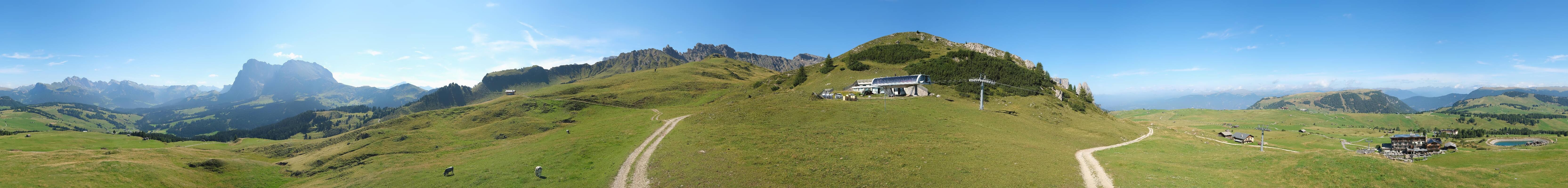 Archiv Foto Webcam Goldknopf auf der Seiser Alm