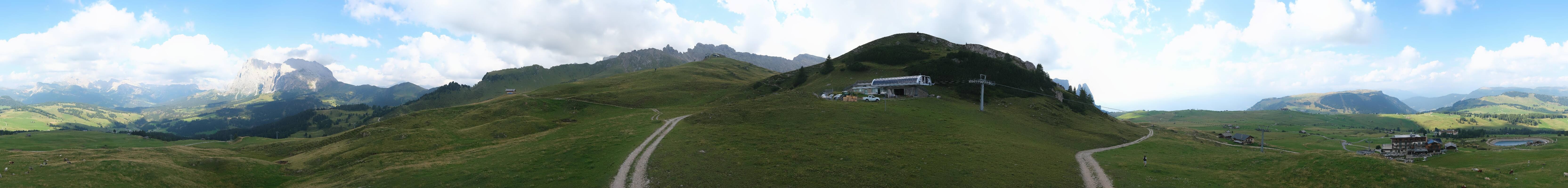 Archiv Foto Webcam Goldknopf auf der Seiser Alm