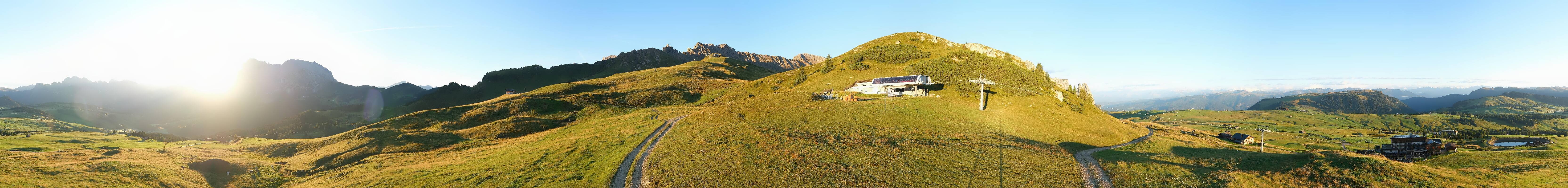 Archiv Foto Webcam Goldknopf auf der Seiser Alm